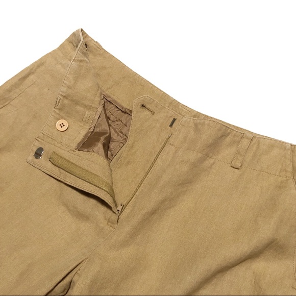 Y2K DKNY 100% Linen Pants - Caramel - Picture 5 of 12